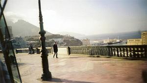 ORAN 10 2005 116 VUE DU BUS LE FRONT DE MERR ET SANTA CRUZ